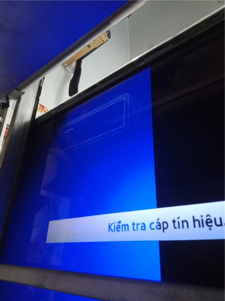 Sửa tivi bị tối màn hình / tối nửa màn hình