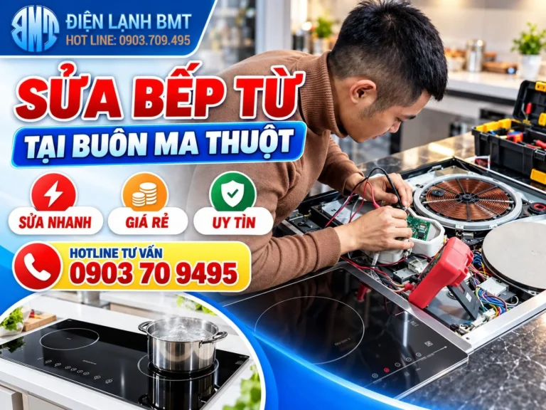 Sửa bếp từ tại Buôn ma Thuột