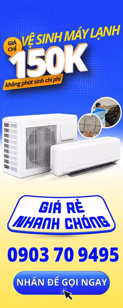 Dịch vụ vệ sinh máy lạnh tại BMT