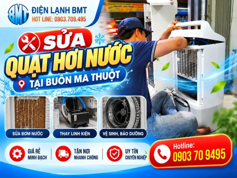 Sửa Quạt Hơi Nước tại Buôn Ma Thuột