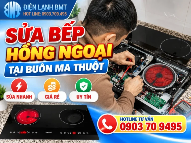 Sửa bếp hồng ngoại tại Buôn ma Thuột